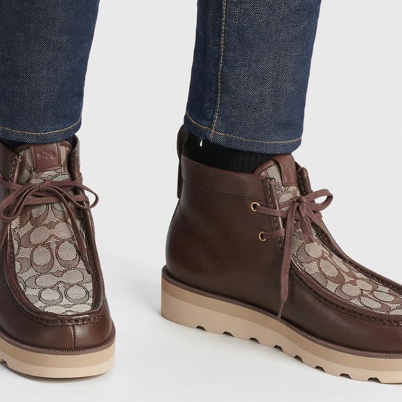 Coach Signature Jacquard Chukka Boot (Men) - Picture 1 of 4
